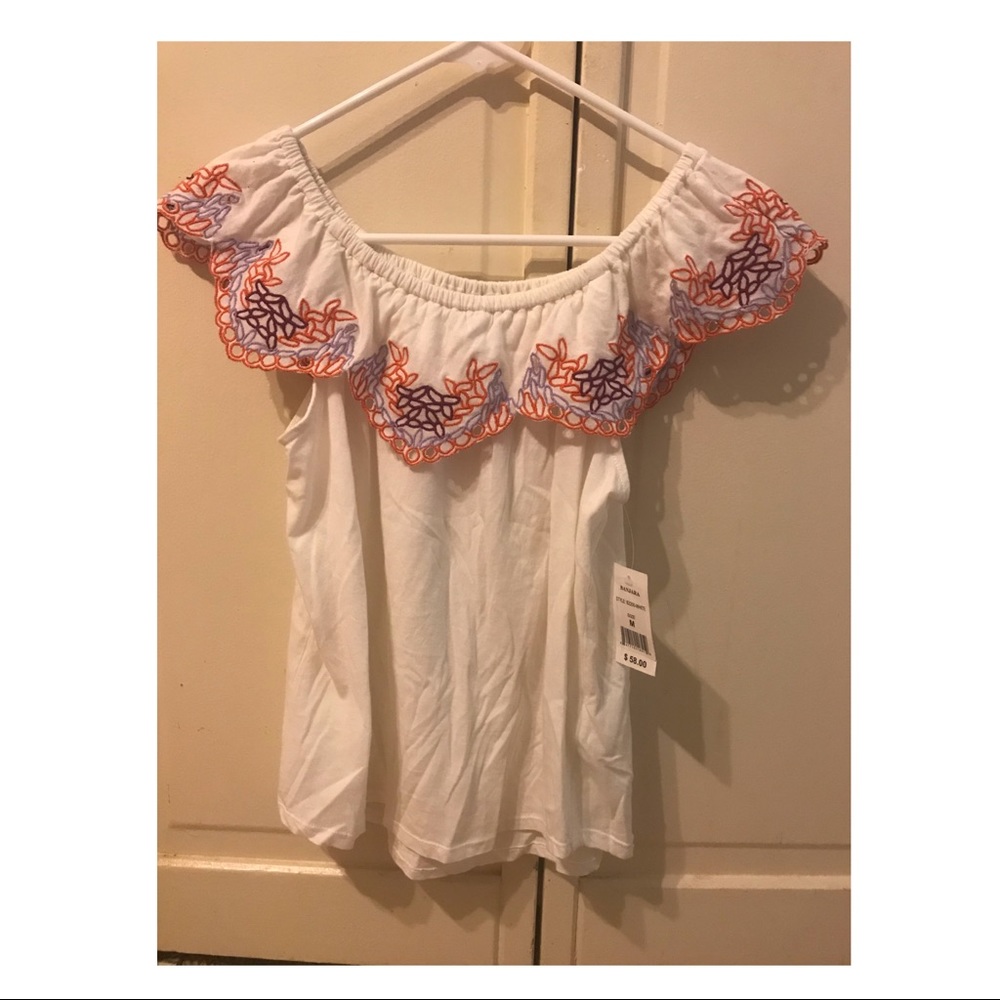 NEW White blouse BANJARA Girls Medium